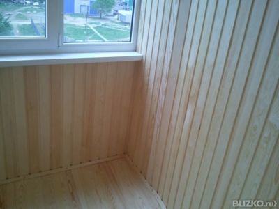 Обшивка балкона вагонкой от компании балкон под ключ купить .