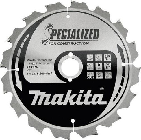 ДИСК MAKITA 210*1.8*30 ПИЛЬНЫЙ B-31310