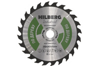 Диск пильный Industrial Дерево (250x30 мм; 24Т) Hilberg HW250