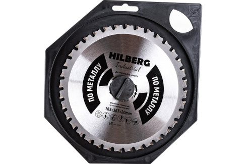 Диск пильный Industrial Металл (165х20 мм; 36Т) Hilberg HF165