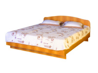 Двухспальная кровать из ЛДСП