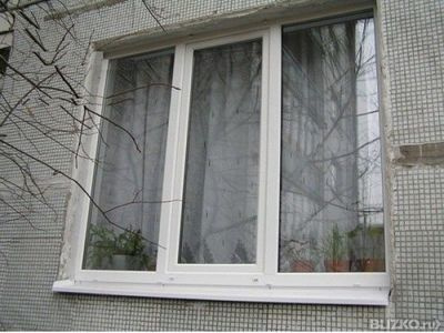 Окно трехкамерное Veko 2000х1400 трехстворчатое для панельного дома