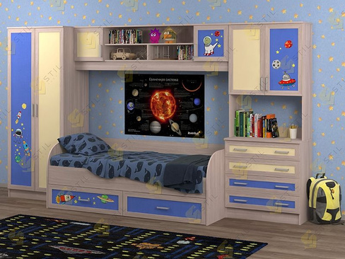 Детская комната Белоснежка-5 Космос