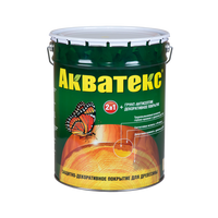 Основа алкидная Акватекс - груша 3л УФ-защита, влажн. древесина 40%