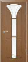 Дверь деревянная межкомнатная Лотос 3, ДО