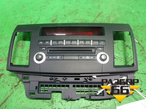 Магнитола (панель управления новая) (8002A378XA) Mitsubishi Lancer-X с 2007г