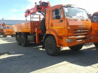 Бортовой Камаз 43118-3027-46 с КМУ Kanglim KS1256G-II