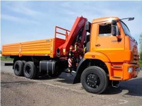 Бортовой КАМАЗ 65115-773094-42 с КМУ FASSI 155A.0.22