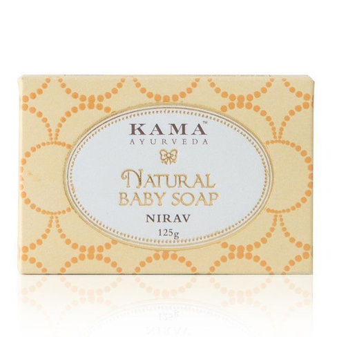 Натуральное детское мыло NIRAV KAMA AYURVEDA 125 гр. (Индия)