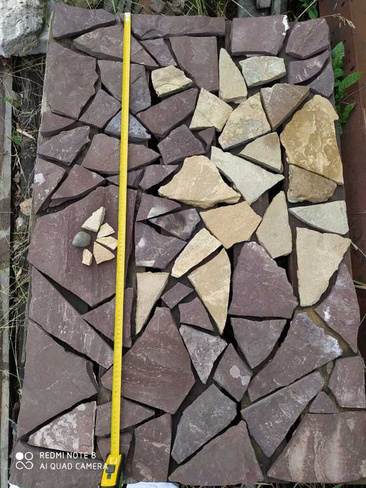 Камень для облицовки и отделки (песчаник мелкоформатный)