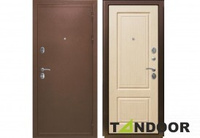 Входная дверь металлическая Tandoor Дипломат Венге светлый