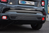 Кромка крышки багажника Omsa (3 шт, сталь) Jeep Renegade 2014-2018