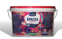 Краска в/д VESNA фасадная 3,5 кг (1/150) супербелая матовая