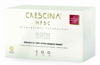 Crescina - 500 Комплекс Transdermic для мужчин: лосьон для возобновления роста волос №20 + лосьон против выпадения волос