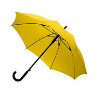 Зонт-трость полуавтомат 'Rainproof' (разные цвета) / Желтый