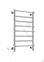 Полотенцесушитель Terminus Евромикс диммер слева электрический 32 18 П8 500