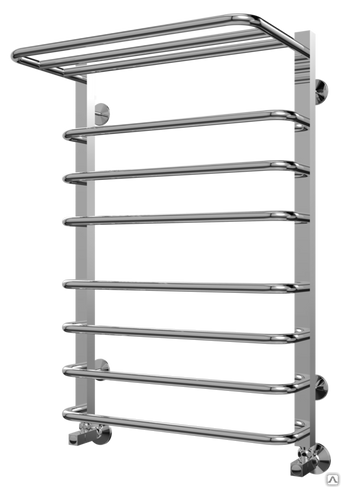 Полотенцесушитель Terminus Арктур с полкой 30х30 20П8 500x796