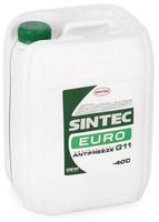 Антифриз "Sintec" Euro 10Кг Зеленый G-11