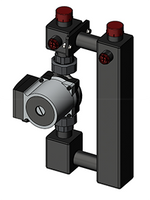 Насосный модуль прямой 25/40 (Grundfos 130 мм)