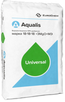 Универсальная марка Aqualis ® 18-18-18 +3MgO+МЭ Удобрение 25 Кг