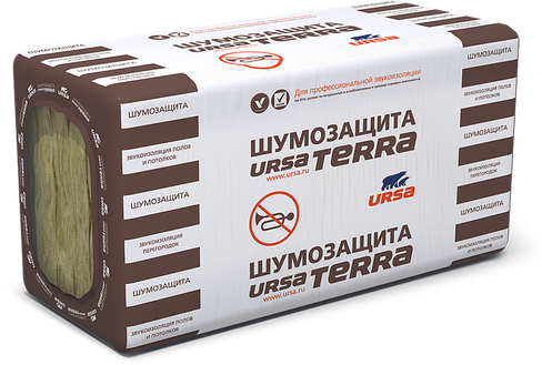 Утеплитель Ursa Terra шумозащита 50х610х1250