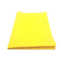 Салфетки хозяйственные микроспан 40х34 см 80 г/кв.м желтые (5 штук в упаковке)