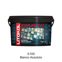 Затирка эпоксидная Litokol Starlike Evo S.100 Bianco Assoluto, 1 кг