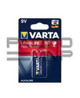 Элемент питания 6LR61 Varta Longlife Max Power (крона) BL-1