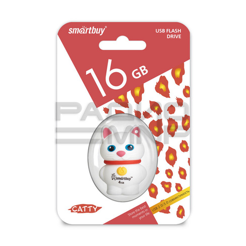 USB Flash накопитель 16GB SmartBuy Catty (Котенок)