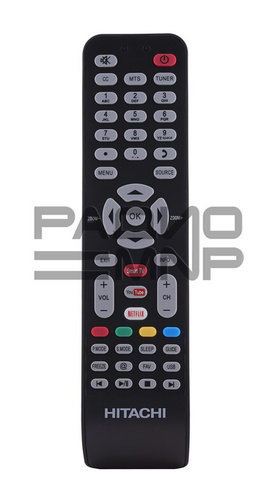 Пульт ДУ Hitachi 06-IRPT49-CRC199 (06IRPT49CRC199, 06-519W49-B001) LCD TV S