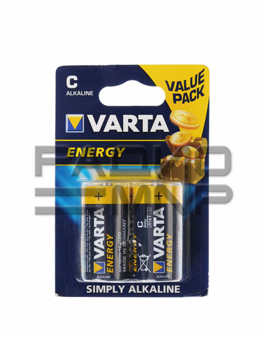 Элемент питания LR14 Varta Energy BL-2 (4114)