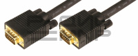 Шнур шт.VGA (15pin) - шт.VGA (15pin) 1,8м с ферритовыми фильтрами "Proconne