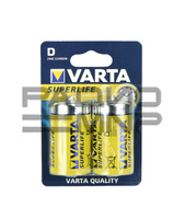 Элемент питания R20 Varta Superlife (2)