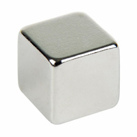 Неодимовый магнит куб 8х8х8 мм сцепление 3,7 кг (Упаковка 4 шт) "Rexant"