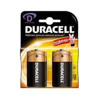 Элемент питания LR20 Duracell Basic BL-2