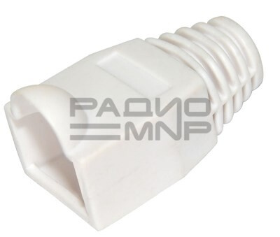 Колпачок пластиковый для штекера RJ-45 (белый)