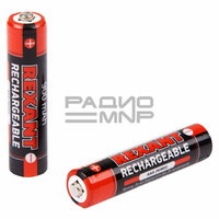 Аккумулятор AAA 1.2V, 900 mAh Ni-Mh "Rexant" BL-2