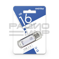 USB Flash накопитель 16GB SmartBuy V-Cut (серебро)