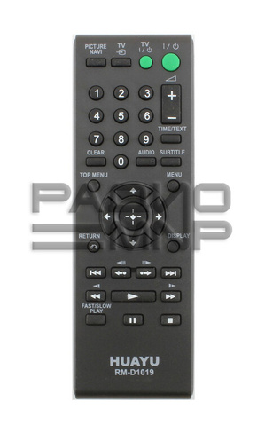 Пульт ДУ универсальный HUAYU Sony RM - D1019 DVD