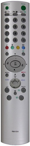 Пульт ДУ Sony RM 934 TVCR, DVD