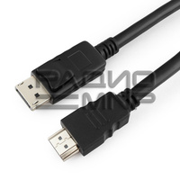 Шнур шт.DisplayPort - шт.HDMI 1.8м 20М/19М "Cablexpert"