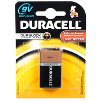 Элемент питания 6LR61 Duracell MN1604 (крона) BL-1