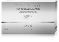 Crescina - Комплекс для мужчин Follicular Islands 1700 (лосьон для стимуляции роста волос №20 + лосьон против выпадения