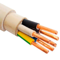 Севкабель кабель силовой NYM 5х6мм (100м) ГОСТ / севкабель провод силовой NYM 5х6мм (100м) ГОСТ