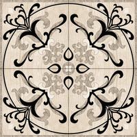 Плитка Infinity Ceramic Tiles Ruskin Gris roseton