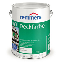 Remmers Deckfarbe Краска 100% акриловая шелковисто-матовая (20 л RAL 5014 )