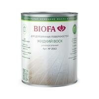 Универсальный жидкий воск для дерева Biofa 2063 (Биофа 2063) 10 л.