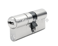 Цилиндр ABUS BRAVUS 3000 MX ключ-ключ (размер 60х100 мм) - Никель