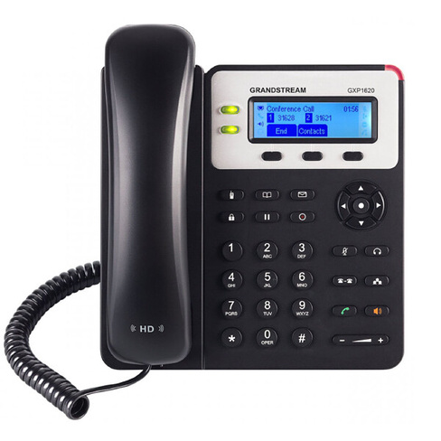 Телефон VoIP SIP Grandstream GXP-1620, черный