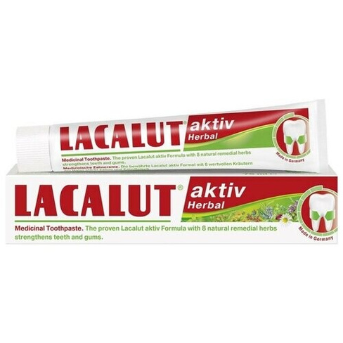 Зубная паста LACALUT Aktiv Herbal, 50 мл Dr.Theiss Naturwaren GmbH